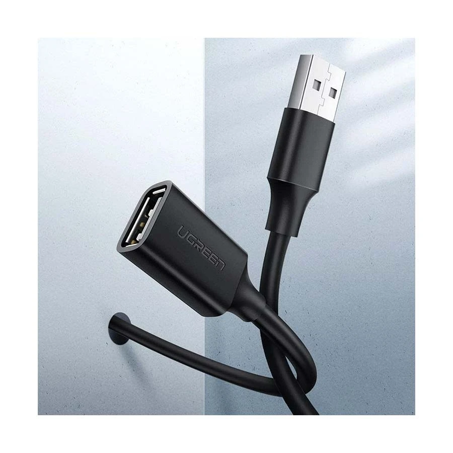 UGREEN US103 (10318) USB Male to Female Extension Cable 5 Meter Black