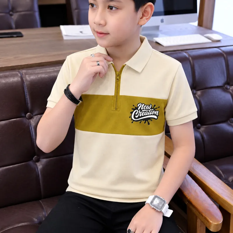 Kids' Pure Cotton Polo Shirt, Sizes 1-2Y to 9-10Y, 5 Colours