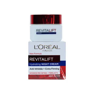L'Oreal Revitalift Multi-Lift অ্যান্টি রিঙ্কেল + এক্সট্রা ফার্মিং হাইড্রেটিং নাইট ক্রিম 50ml