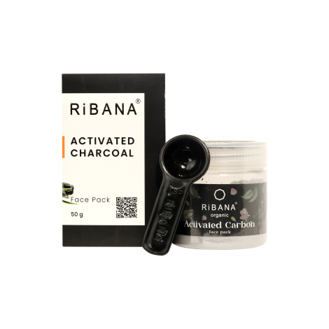 Ribana Activated Charcoal Face Pack - 50g (Bangladesh)