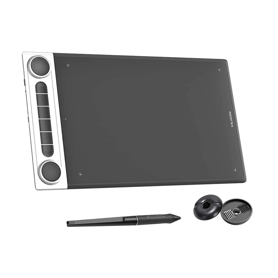 Huion Inspiroy Dial 2 Q630M Black Drawing Graphics Tablet