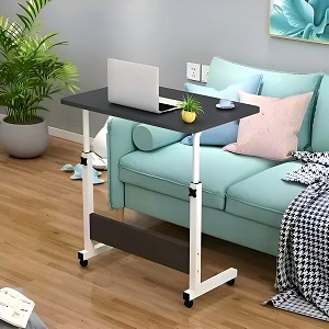 Adjustable and moveable table
