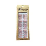 Everly Natural ফেক নেইল 24 পিস - H209
