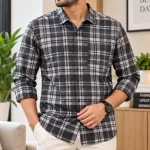 Shy Looks পিওর কটন চেক ও প্রিন্ট শার্ট