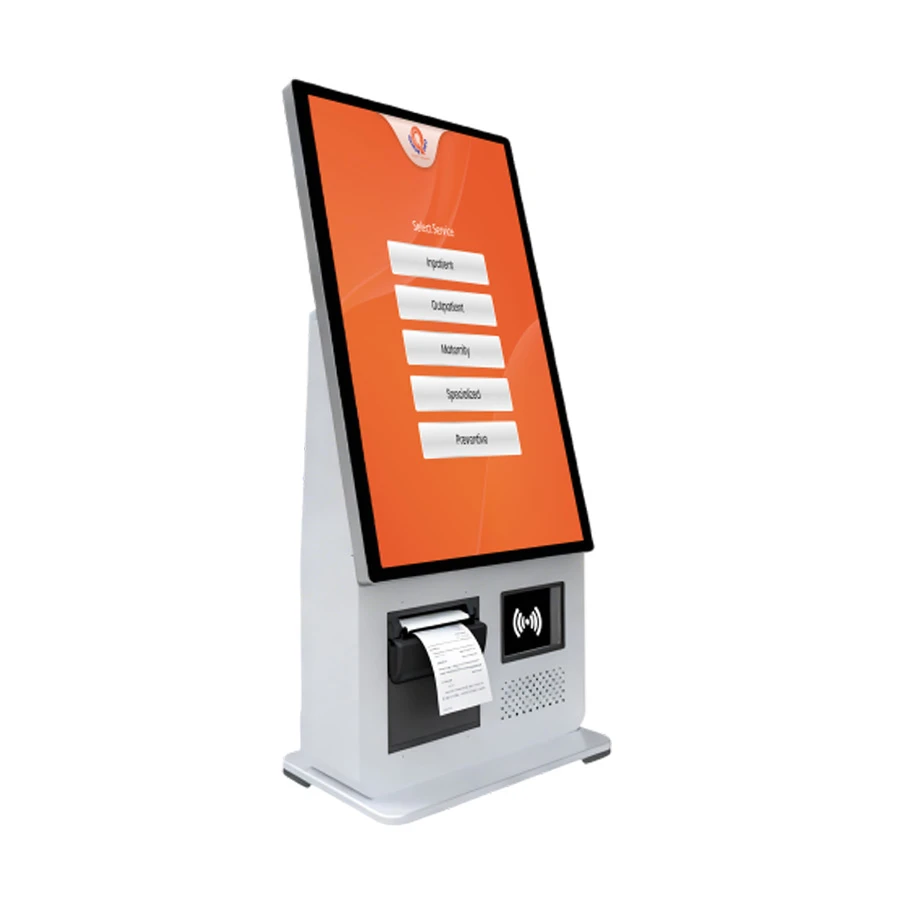 Queue Pro QPK-TTSK-WIN-15.6 Core i5 Touch Self Checkout POS Terminal