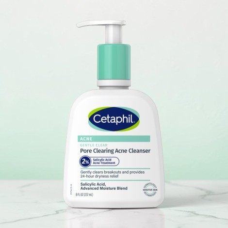 Cetaphil Acne Gentle Clear Pore Clearing Acne Cleanser 237ml (USA)
