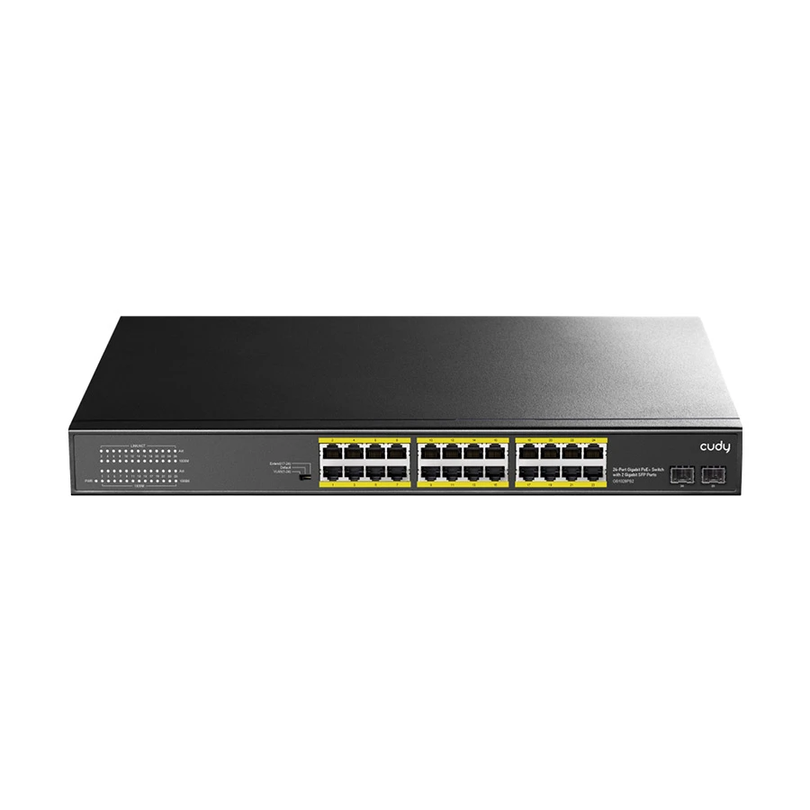 Cudy GS1028PS2 24 Port Gigabit PoE+ Switch with 2 SFP Ports