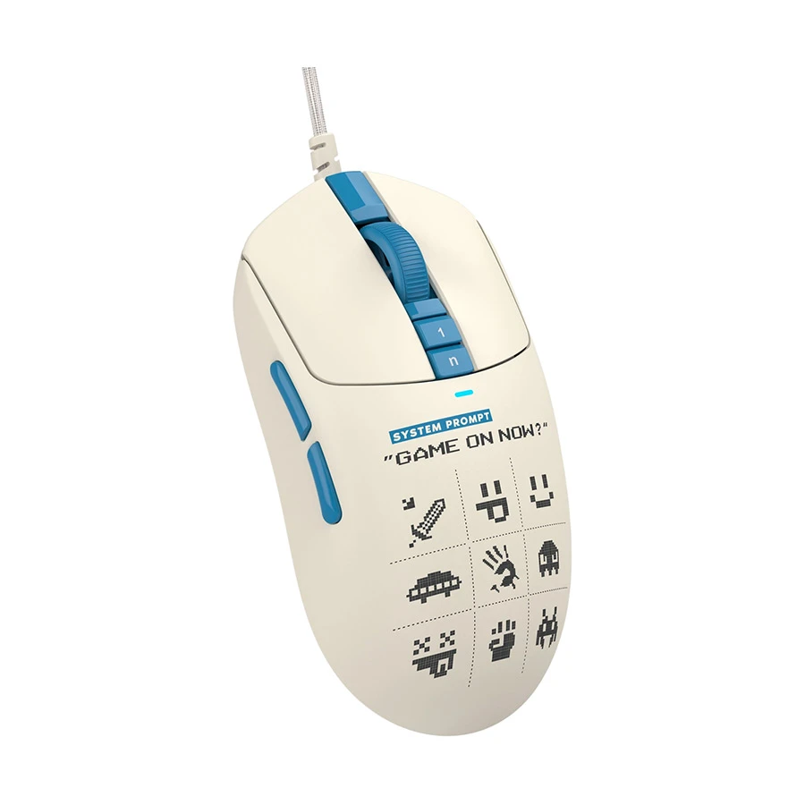 A4Tech Bloody W72 Ultra Pixels Blue Wired Lightweight Gaming Mouse