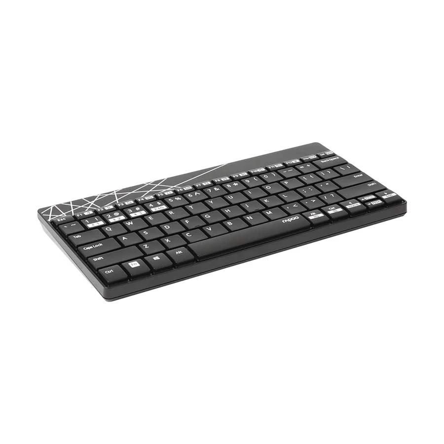 Rapoo 8000M Bluetooth Black Keyboard & Mouse Combo