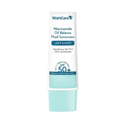 WishCare Niacinamide Oil Balance ফ্লুইড সানস্ক্রিন SPF50 50g