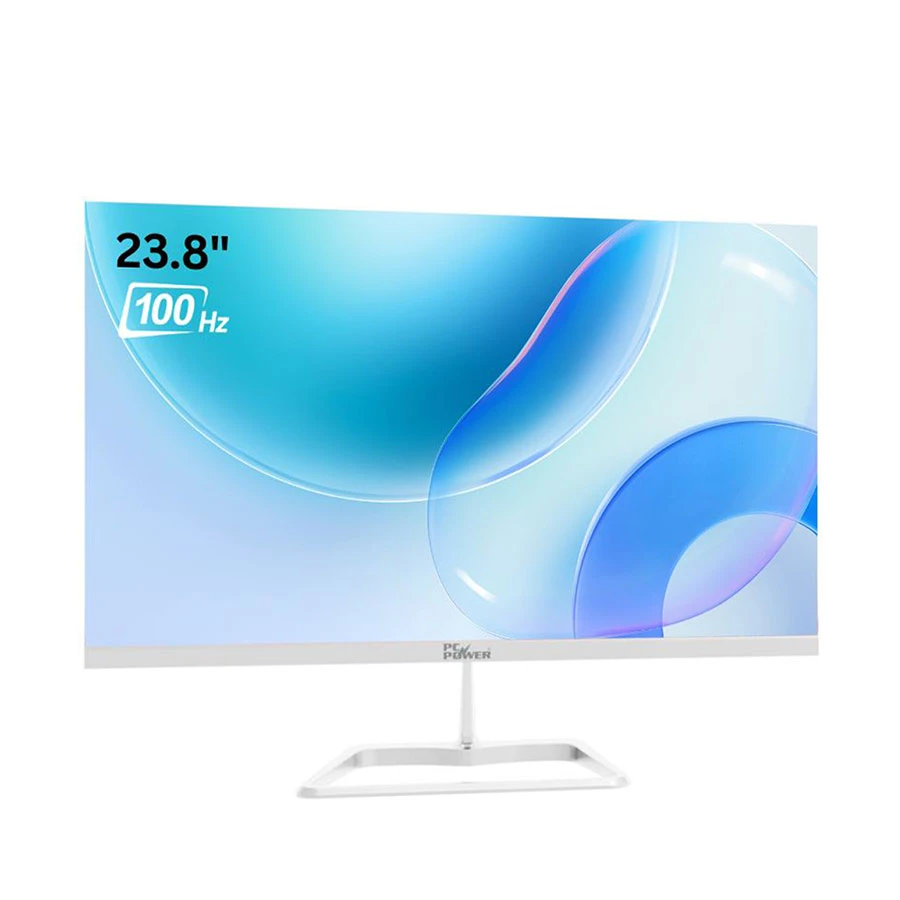 PC Power PCG24F100DW 23.8 Inch FHD IPS 100Hz White Gaming Monitor