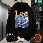 Men's Winter Hoodie, 320 GSM Cotton, Length 28 to 30 Inch, 6 Colours