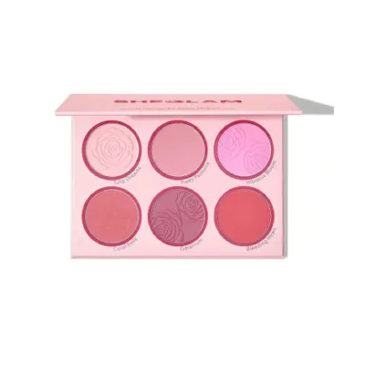 SHEGLAM ফ্লোরাল ফ্লাশ ব্লাশ প্যালেট - Blushing Bouquet