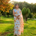 ফাল্গুনী স্কিন প্রিন্ট শাড়ি