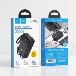 Hoco MMJ-17 20000mAh ফাস্ট চার্জিং পাওয়ার ব্যাংক (22.5W + PD 20W)