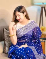 মহিলাদের হাফ সিল্ক স্ক্রিন প্রিন্ট শাড়ি, 12 হাত