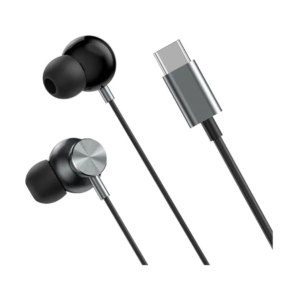 WiWU EB-315 ইন-ইয়ার USB-C ওয়্যার্ড ইয়ারফোন, স্পেস গ্রে