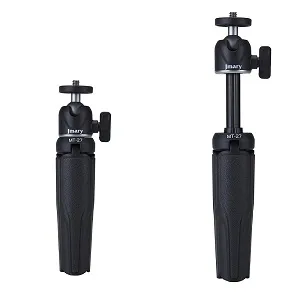 Jmary MT-27 মিনি ট্রাইপড স্ট্যান্ড মোবাইল হোল্ডারসহ