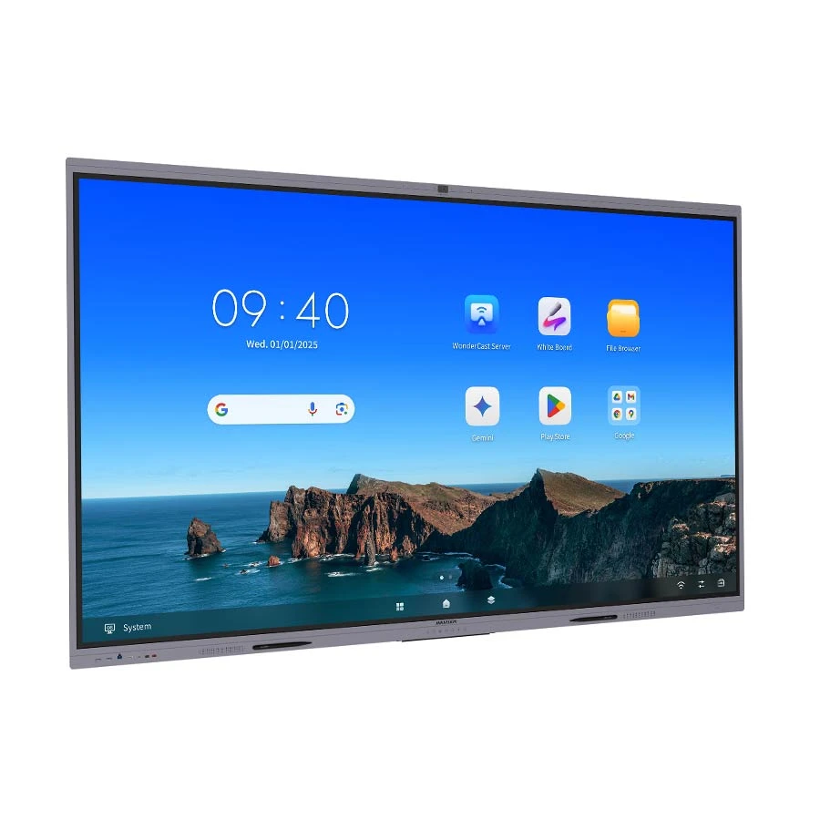 Hikvision DS-D5A65RB/B3 65 Inch 4K Interactive Flat Panel with Camera