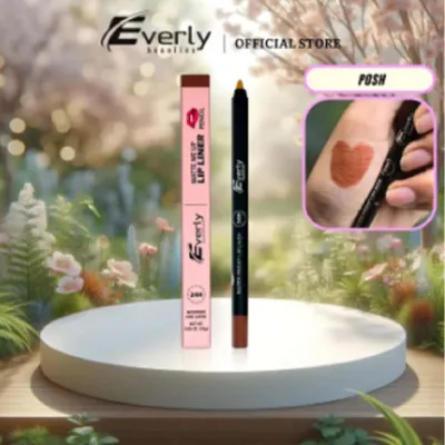 Everly Beauties ম্যাট ওয়াটারপ্রুফ লিপ লাইনার, শেড Posh