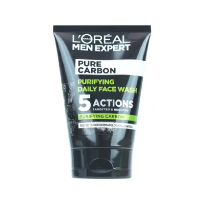 L'Oreal Men Expert পিওর কার্বন ফেস ওয়াশ 100ml