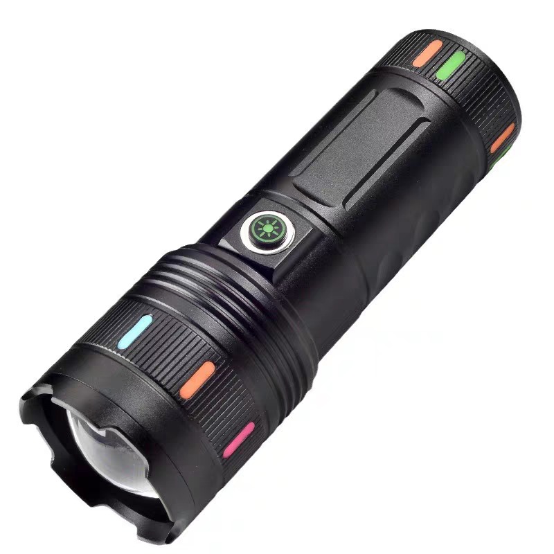 Sanford সুপার ব্রাইট ফ্ল্যাশলাইট – হোয়াইট লেজার LED, 18650 ব্যাটারি