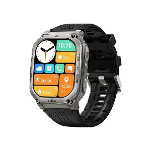 Kospet Tank M3 Ultra 5 ATM ও IP69K ডাইভ-প্রুফ স্মার্ট ওয়াচ - সিলভার