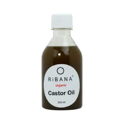 Ribana অর্গানিক ক্যাস্টর অয়েল 200ml