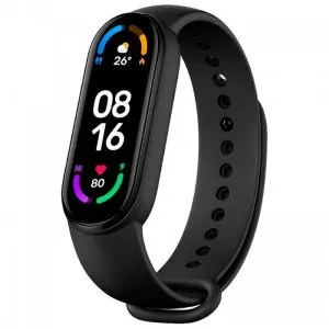 Xiaomi Mi Smart Band 6 XMSH15HM AMOLED ফুল-স্ক্রিন ফিটনেস ট্র্যাকার