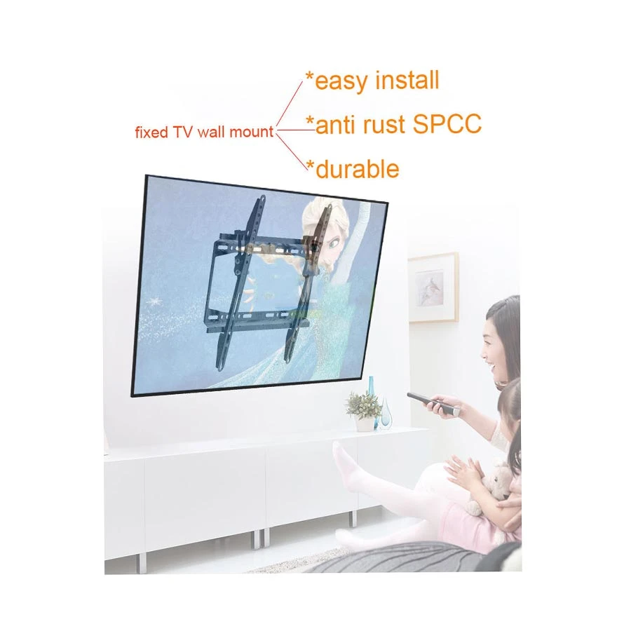Kaloc KLC-E10 32-65 Inch LCD LED Monitor Wall Mount Bracket Black