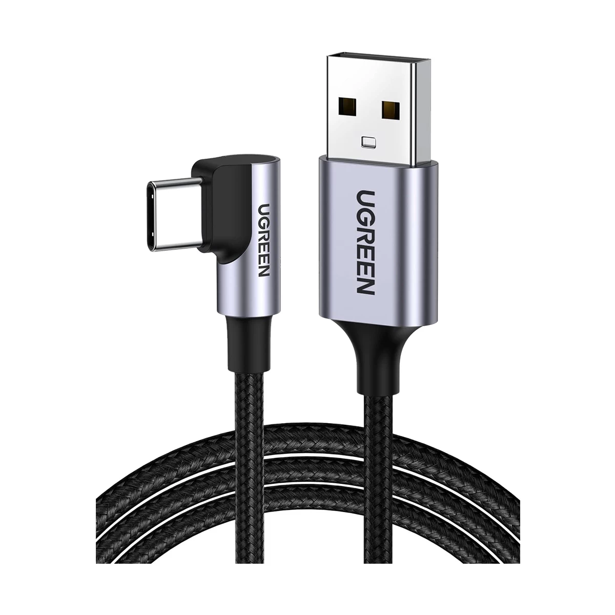 UGREEN US284 USB-A to USB-C 18W Charging and Data Cable 2m Black