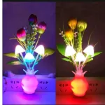 মাশরুম সেন্সর LED নাইট লাইট ওয়াল ল্যাম্প