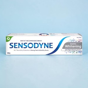 Sensodyne Gentle Whitening with Triple Cleaning Action Toothpaste 160ml (Thailand)