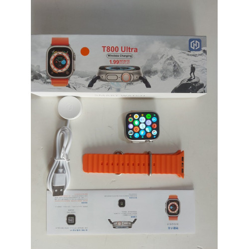 T800 Ultra 1.99 ইঞ্চি ফুল স্ক্রিন টাচ স্মার্ট ওয়াচ