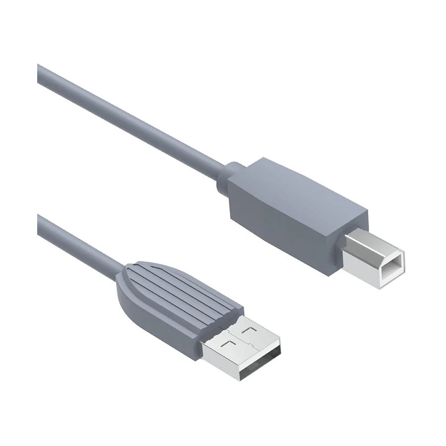 Yuanxin YUX-025 USB Type-A to Type-B 10 Meter Gray Printer Cable