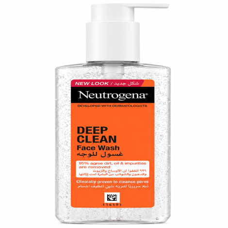 Neutrogena ডিপ ক্লিন জেল ওয়াশ 200ml