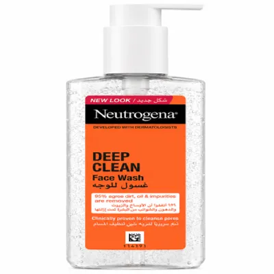Neutrogena ডিপ ক্লিন জেল ওয়াশ 200ml
