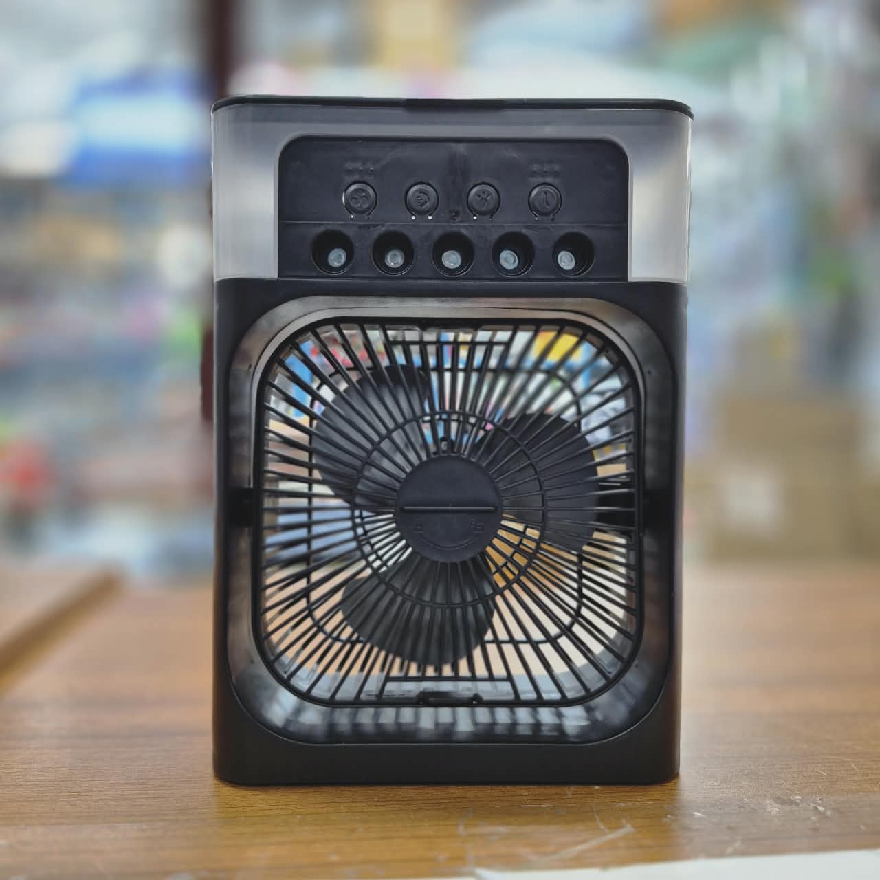 এয়ার কুলিং USB ওয়াটার ফ্যান, LED নাইট লাইটসহ