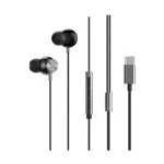 WiWU EB-315 ইন-ইয়ার USB-C ওয়্যার্ড ইয়ারফোন, স্পেস গ্রে