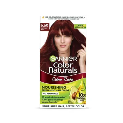 Garnier Color Naturals Creme Riche পার্মানেন্ট হেয়ার কালার - 6.60 Intense Red