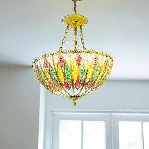 Qulik Ottoman Bloom 3 কালার হ্যাঙ্গিং লাইট (QL-ZQ41323093)