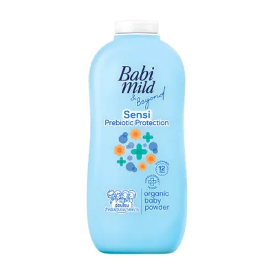Babi Mild Sensi Prebiotic Protection অর্গানিক বেবি পাউডার 350g