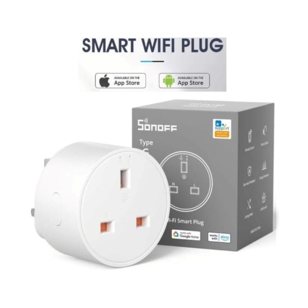 SONOFF S60 অ্যাপ কন্ট্রোল স্মার্ট WiFi প্লাগ