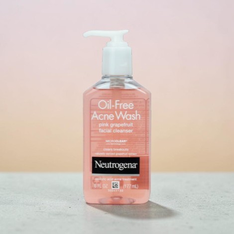 Neutrogena অয়েল-ফ্রি পিংক গ্রেপফ্রুট ফেসিয়াল ক্লিনজার 177ml