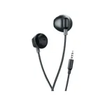 Oraimo হাফ ইন-ইয়ার ওয়্যার্ড ইয়ারফোন, কালো
