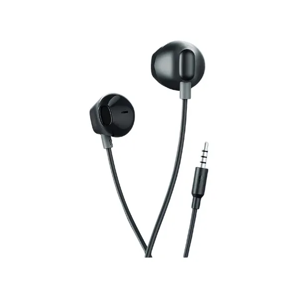 Oraimo হাফ ইন-ইয়ার ওয়্যার্ড ইয়ারফোন, কালো