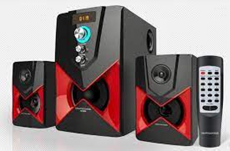 New Macrolab Speaker M-666BT 3D Sound Quality Color Black