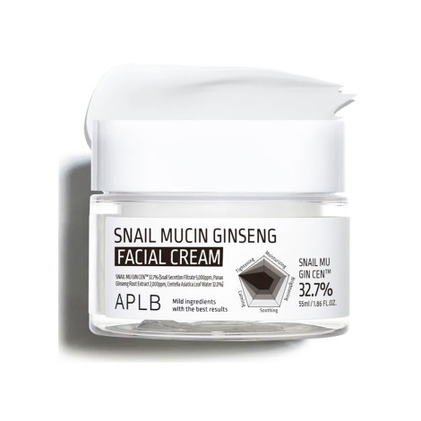 APLB Snail Mucin Ginseng Facial Cream 55ml (Korea)