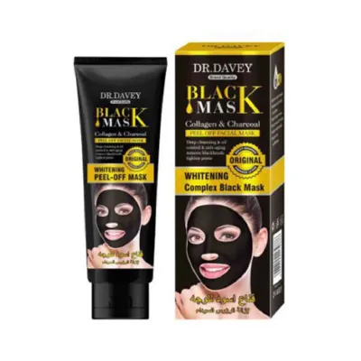 Dr. Davey কোলাজেন ও চারকোল ব্ল্যাক পিল অফ মাস্ক 120ml