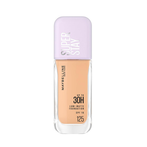 Maybelline Super Stay 30H Lumi-Matte ফাউন্ডেশন, শেড 125